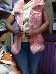 Polo Sweta ya Joto ya Manyoya - Imevaliwa - 1