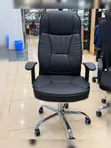 Executive High-Back Leather Office Chair - 2
