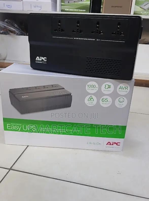 APC 1KVA UPS Backup Power Solution - 1