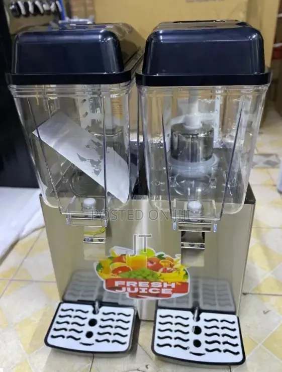 Euromax Commercial Juice Dispenser 2 Taps JD-162 - 1
