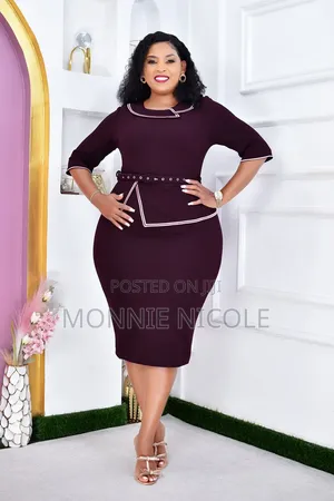 High Quality Peplum Dress - Work Outfit