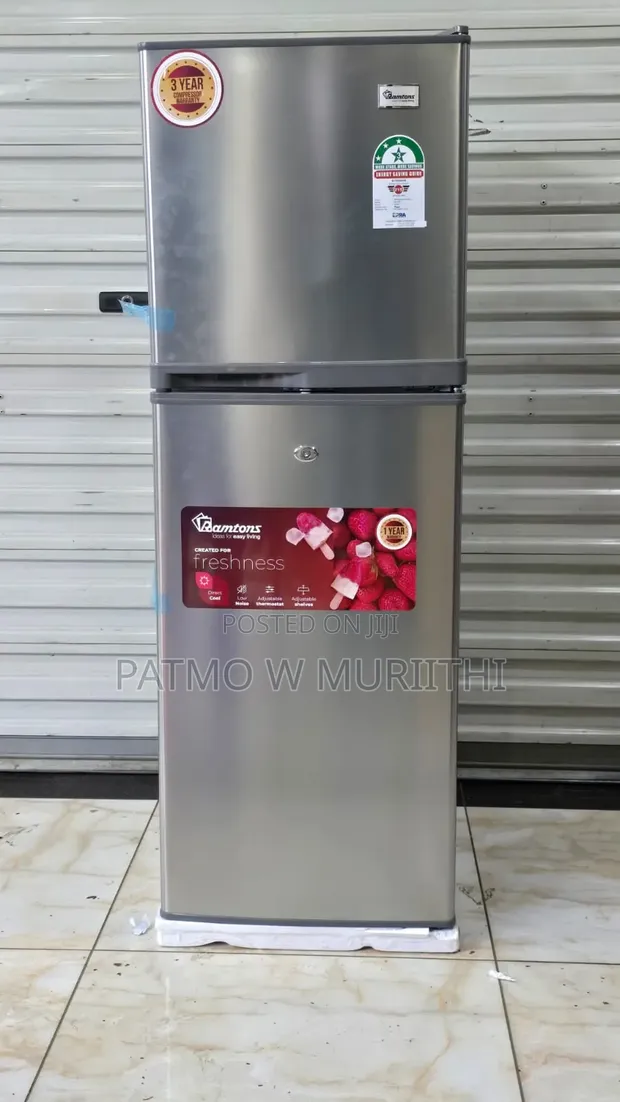 Ramtons 138L Double Door Direct Cool Fridge RF/339 - 1