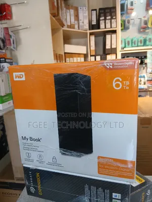 WD My Book External Hard Drive 6TB