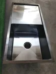 Brand New Stainless Steel Kitchen Sink with Drainboard - 1