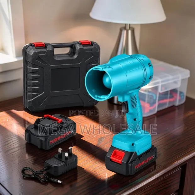 24V Cordless Rechargeable Air Blower for Home/Garage - 1
