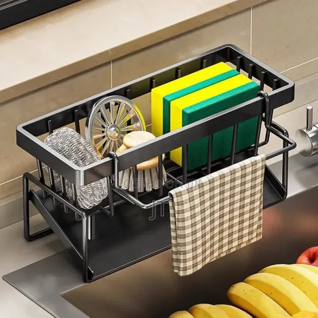 Multifunctional Sink Caddy - Sponge & Detergent Rack - 1