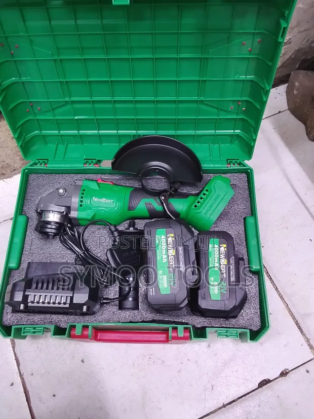 Newbeat 21V Cordless Brushless Angle Grinder - 1