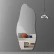 Dolphin Shape Acrylic Mirror (120x40cm) - 1
