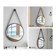 Nordic Wall Hanging Decorative Mirror - Dhahabu - 5