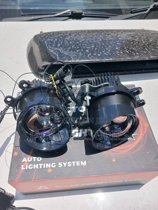 New 3-Inch Bi-LED Projector Fog Lights - 1