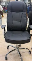Luxury High-Back Leather Executive Office Chair - 1