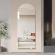 Seni Circular Unbreakable Acrylic Mirror (120x40cm) - 1