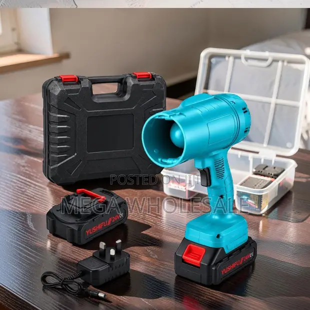 24V Cordless Rechargeable Air Blower with Non-Slip Grip - 1