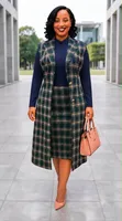 Official Women's Dress Suit - Dress and Half Coat - 2