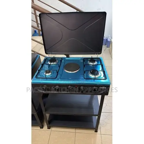 OLELON 4+1 Standing Cooker With Shelves - 1
