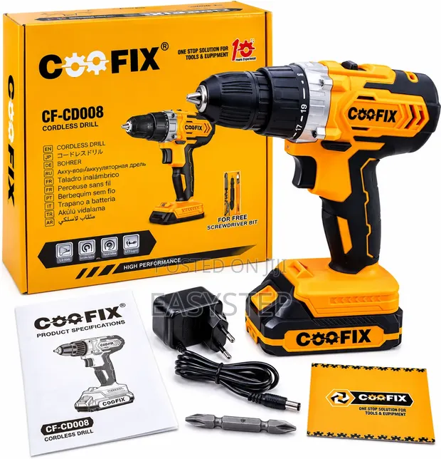 COOFIX CF-CD008 20V Cordless Drill - 1