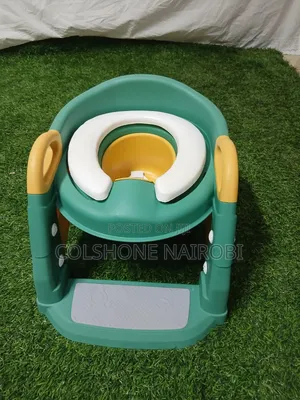 Toddler Potty Training Chair with Soft Seat & Handles