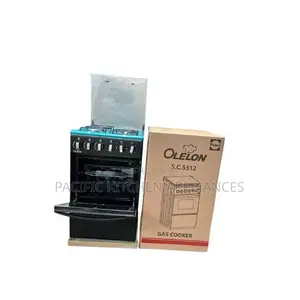 OLELON 50x55 Standing Cooker - 3 Gas + 1 Electric