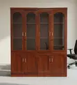 4-Door Office Cabinet - Large Wood Filing Cabinet - 2