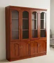 4-Door Office Cabinet - Large Wood Filing Cabinet - 3