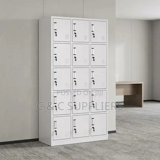 Kabati la Metal la Milango 15 la Faili na Locker - 1