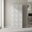 Kabati la Metal la Milango 15 la Faili na Locker - 4