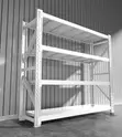 5-Tier Heavy-Duty Metal Storage Rack - Adjustable Shelving - 3