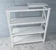 5-Tier Heavy-Duty Metal Storage Rack - Adjustable Shelving - 4