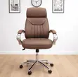 Ergonomic PU Leather Executive Swivel Chair - 4