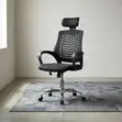 Ergonomic Office Chair with Headrest - High-Back Adjustable - 2