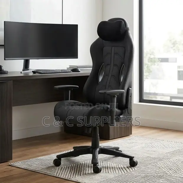 Leather Bucket Gaming Chair - 1
