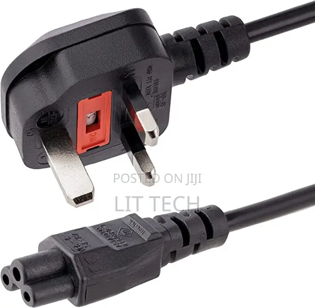 Kebo ya Power ya Laptop (3 Pin) - Flower Red - 1