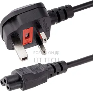 Kebo ya Power ya Laptop (3 Pin) - Flower Red