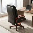 Leather Recliner Office Chair - Brand New - 2