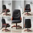 Leather Recliner Office Chair - Brand New - 3