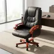 Leather Recliner Office Chair - Brand New - 5