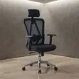 Kiti cha Ofisi cha Ergonomic chenye Mgongo Mrefu na Kazi ya Kurejea - 2