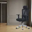 Kiti cha Ofisi cha Ergonomic chenye Mgongo Mrefu na Kazi ya Kurejea - 5