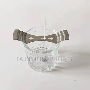 Metallic Wick Holder for Candle Making