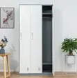 Grey 3-Door Metal Storage Locker Cabinet - 5