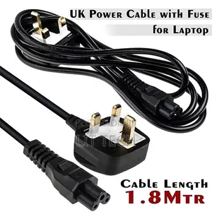 Laptop Power Cable - 3 Pin Plug