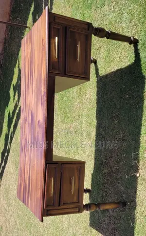 Traditional Mahogany Writer's Desk with Hidden Compartment