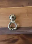 Meza ya Mwandishi ya Mahogany ya Jadi na Sehemu ya Siri - 5