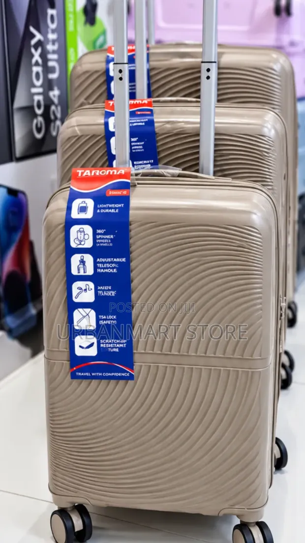 Seti ya Mizigo ya Kesi 3-in-1 Isiyovunjika - Uwezo Mkubwa - 1