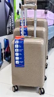 3-Piece Rubber Travel Luggage Set - Size 4 - 1