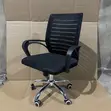 Ergonomic Mid-Back Mesh Office Chair - Black - 2