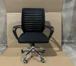 Ergonomic Mid-Back Mesh Office Chair - Black - 4