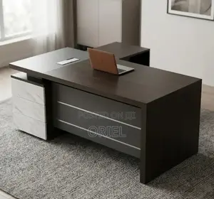 160cm L-Shaped Office Desk - Modern Executive Workstation