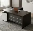 160cm L-Shaped Office Desk - Modern Executive Workstation - 1