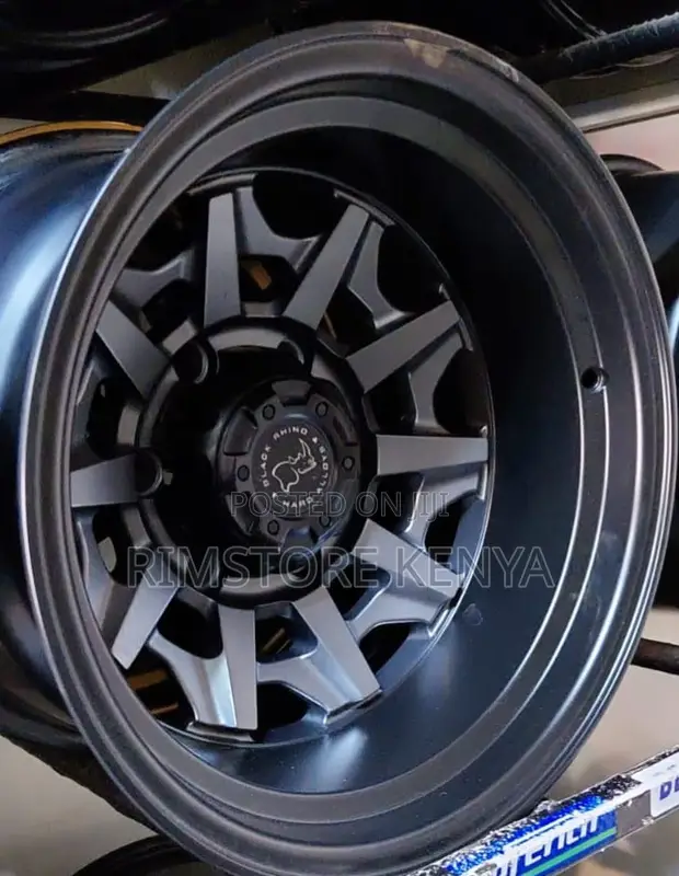 Size 15 Offset Rims 10J Grey (4pc) - 1